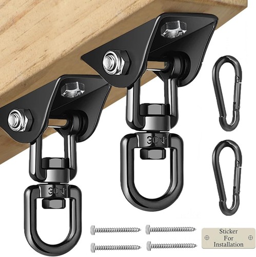 Stainless steel swing - steel, hangers